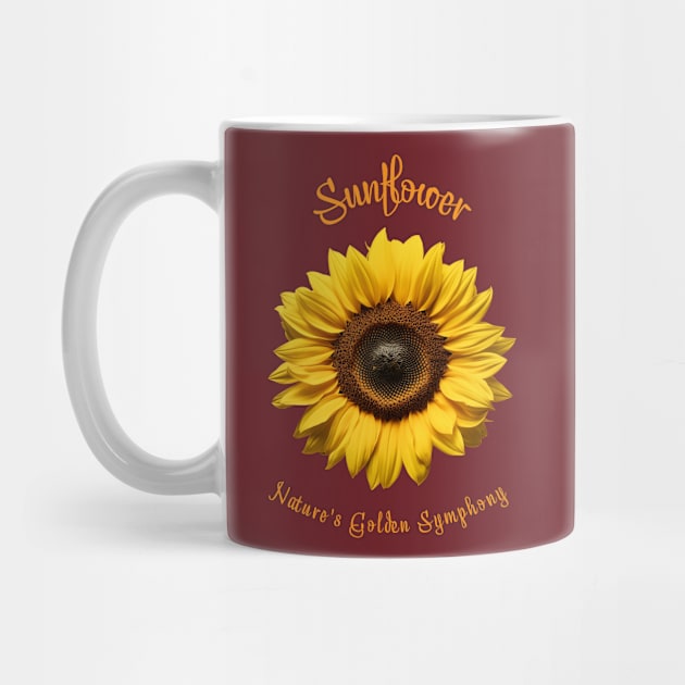 Sunflower Nature's Golden Symphony by VoluteVisuals